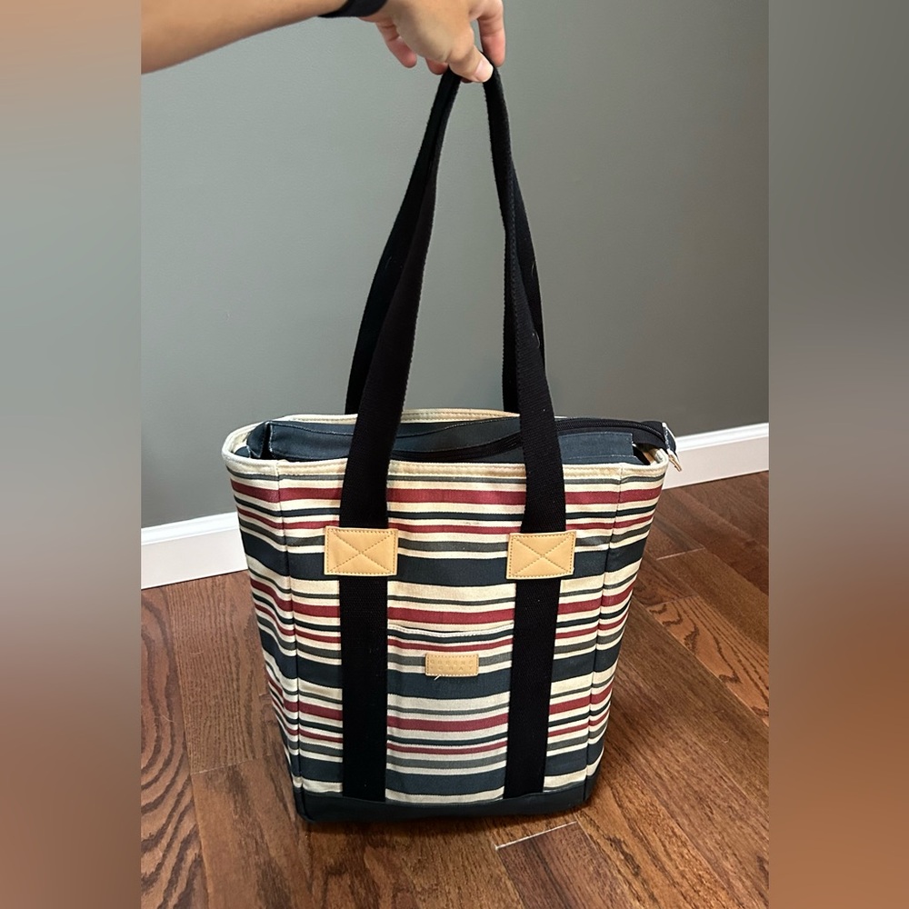 Greene + Gray - Stripe Tote for 13" MacBook Pro or Tablet